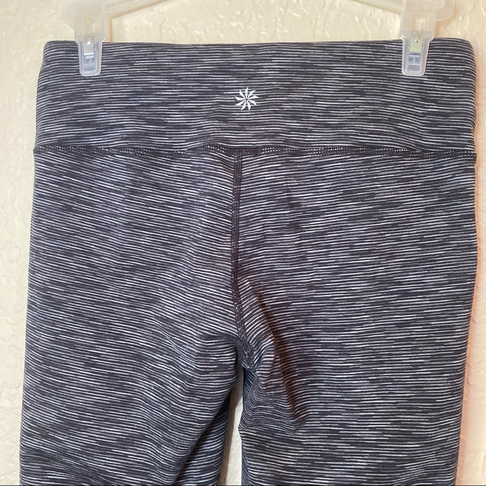 Athleta Energy Chaturanga Capri Gray Leggings S - Picture 6 of 11